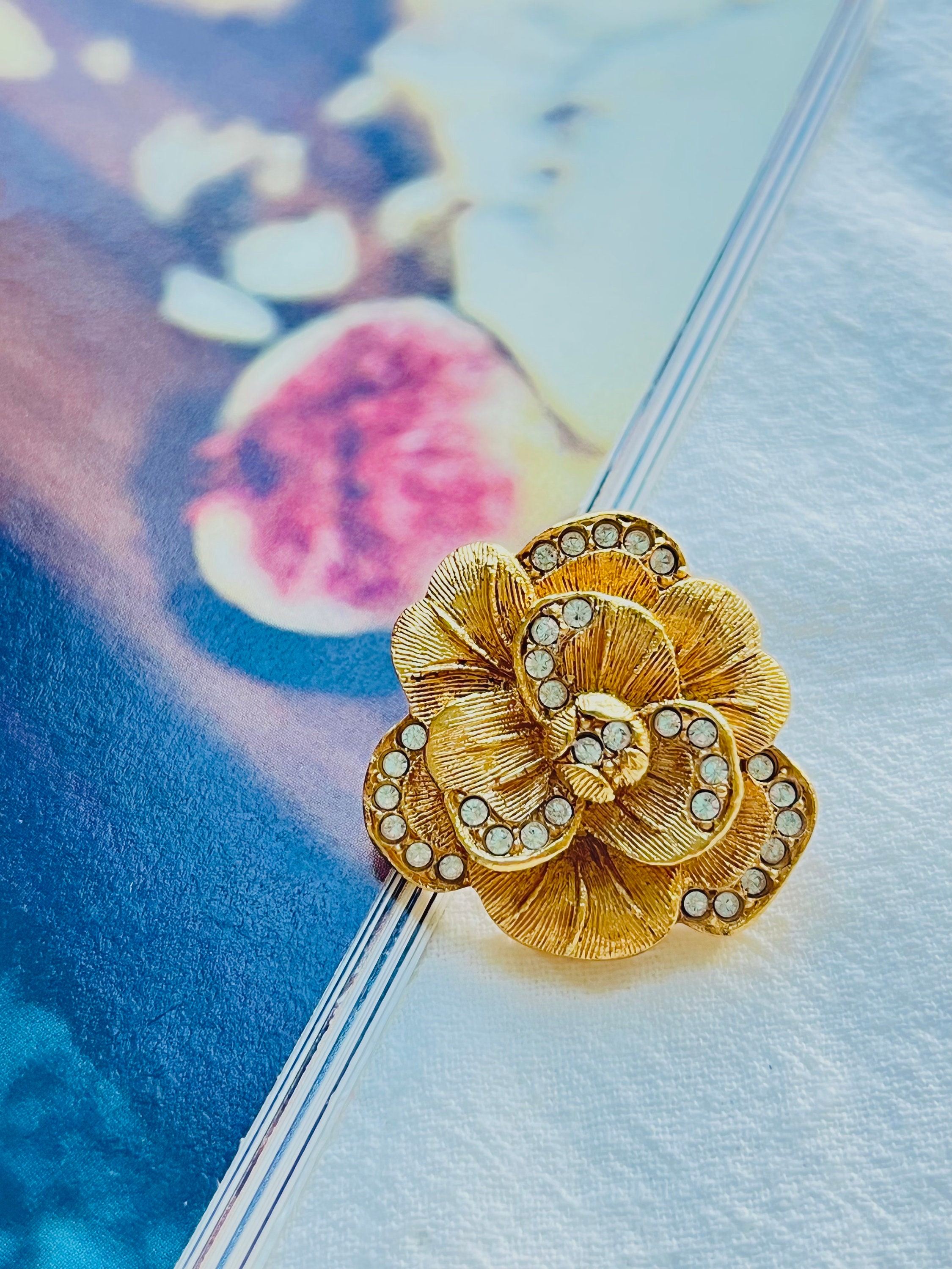 Christian Dior ♡ Vintage ♡ broach Rare Vintage Christian Dior Brooch 1964 - Etsy