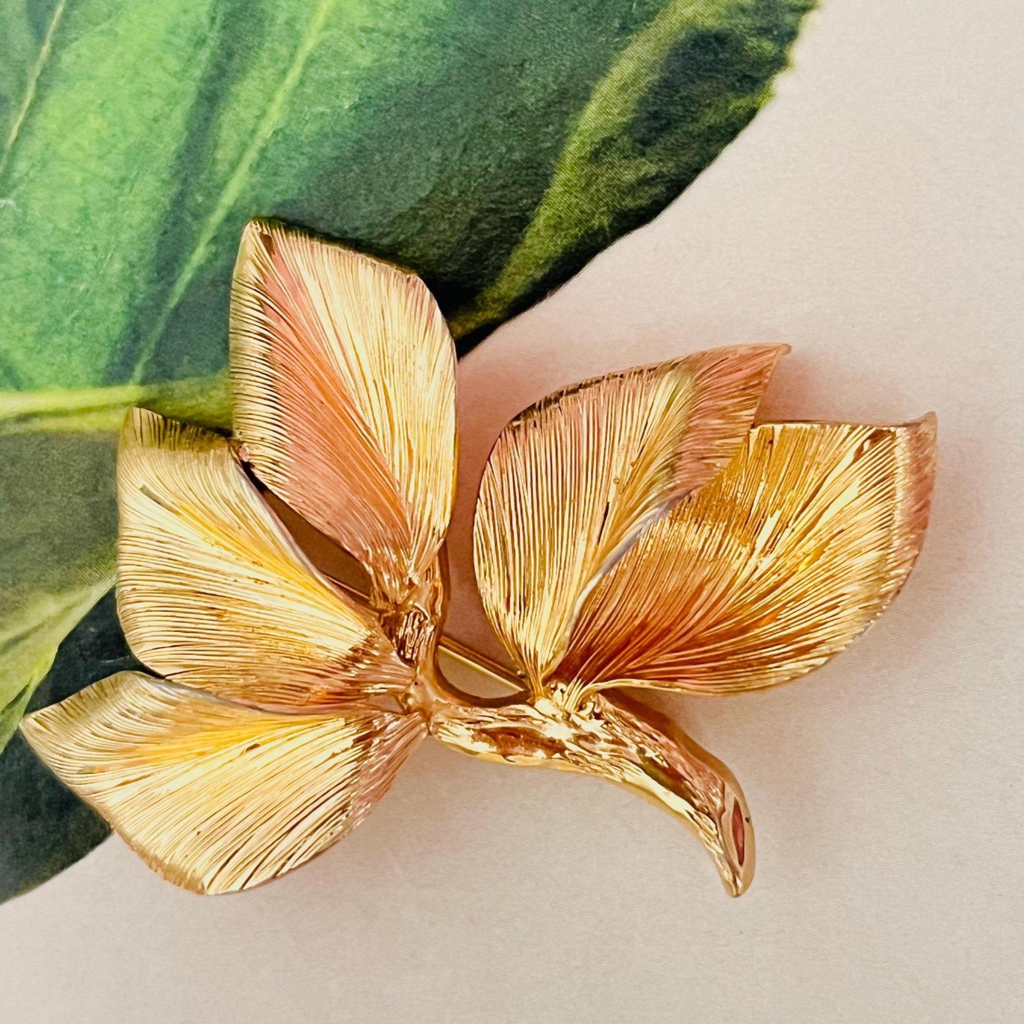 Christian Dior Leaf Brooch - Etsy