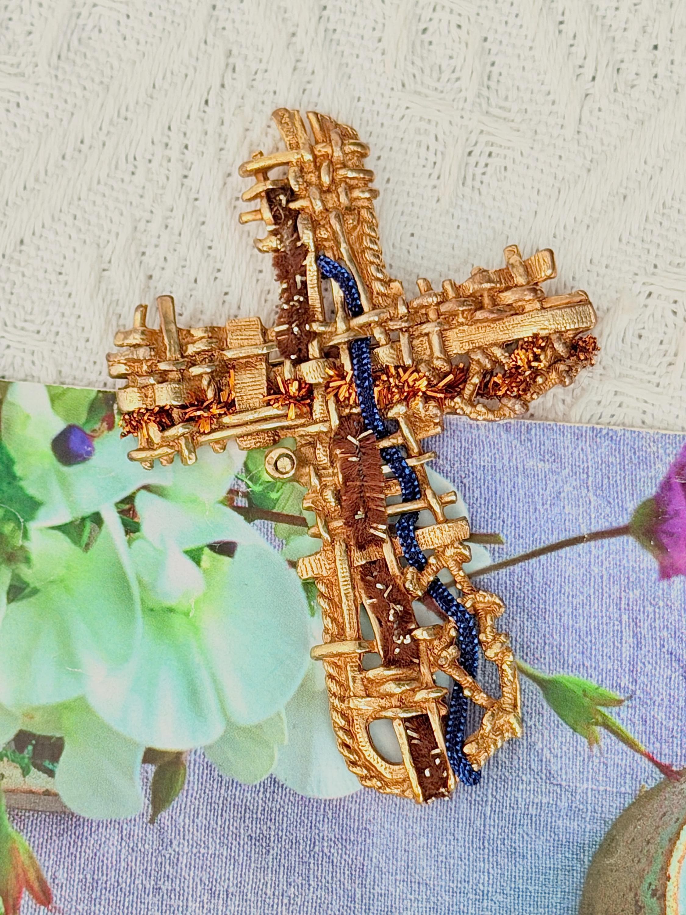Christian Lacroix Cross - Etsy