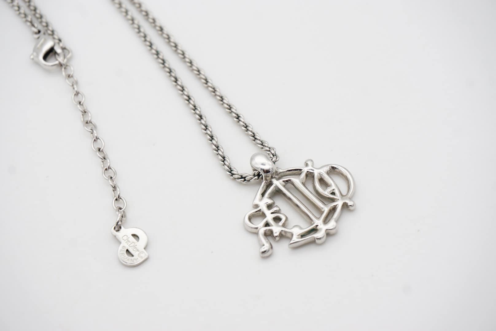 Christian Dior Vintage 1990s Logo Monogram Insignia Crystals - Etsy