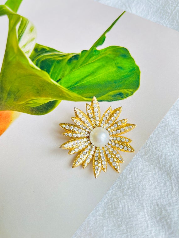 Christian Dior GROSSE 1968 Vintage Bloom Flower Whole… Gem