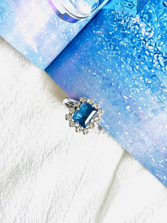 Dior aquamarine ring hot sale