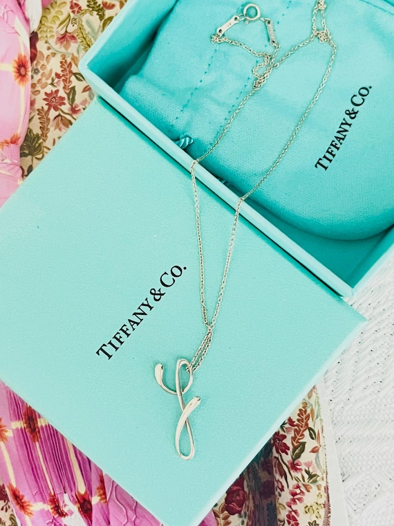 Tiffany & Co Vintage Elsa Peretti Alphabet Initial Y Pendant