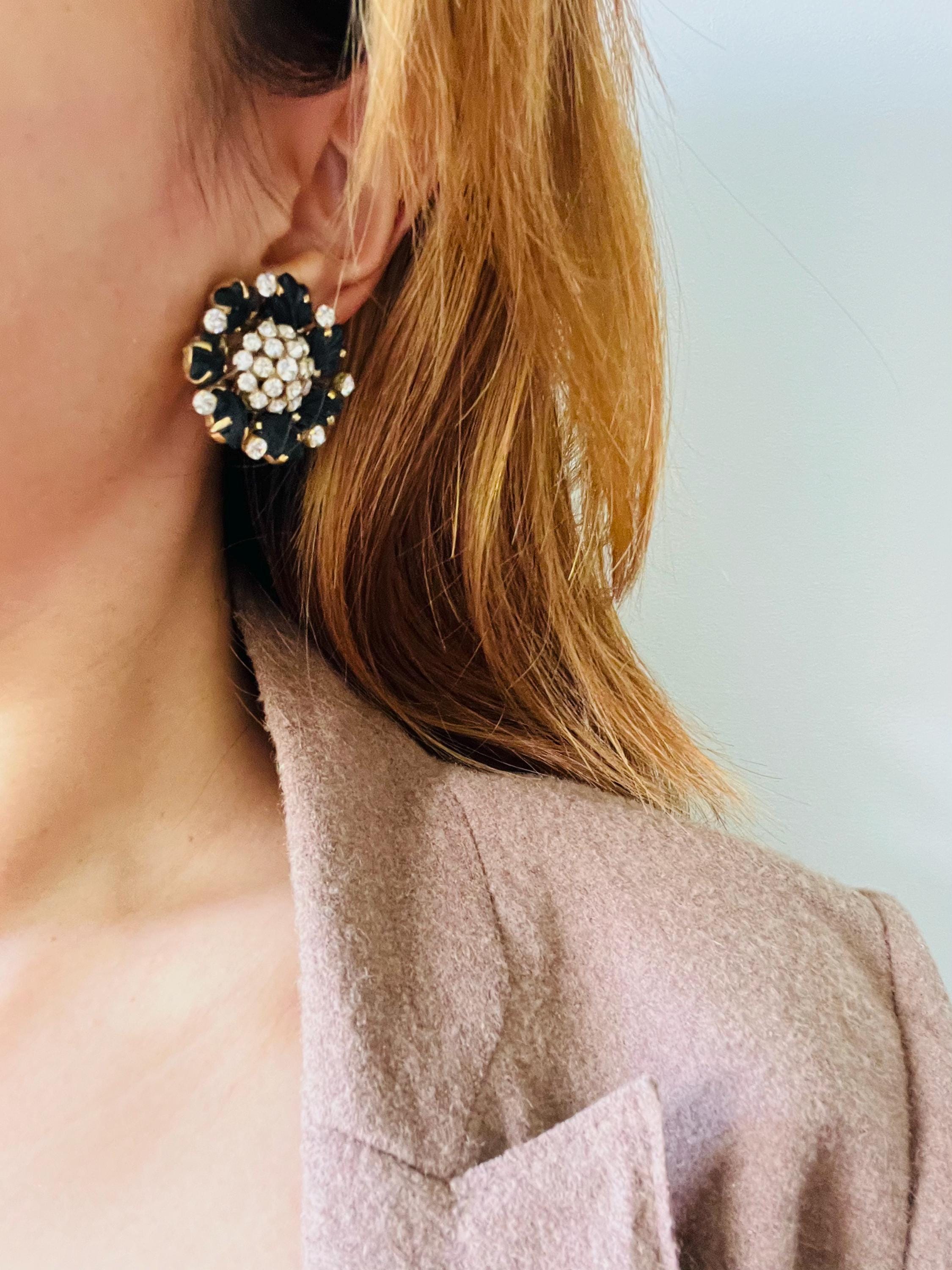 クリスチャン・ディオール 1992年 ヴィンテージ ビビッドブラック