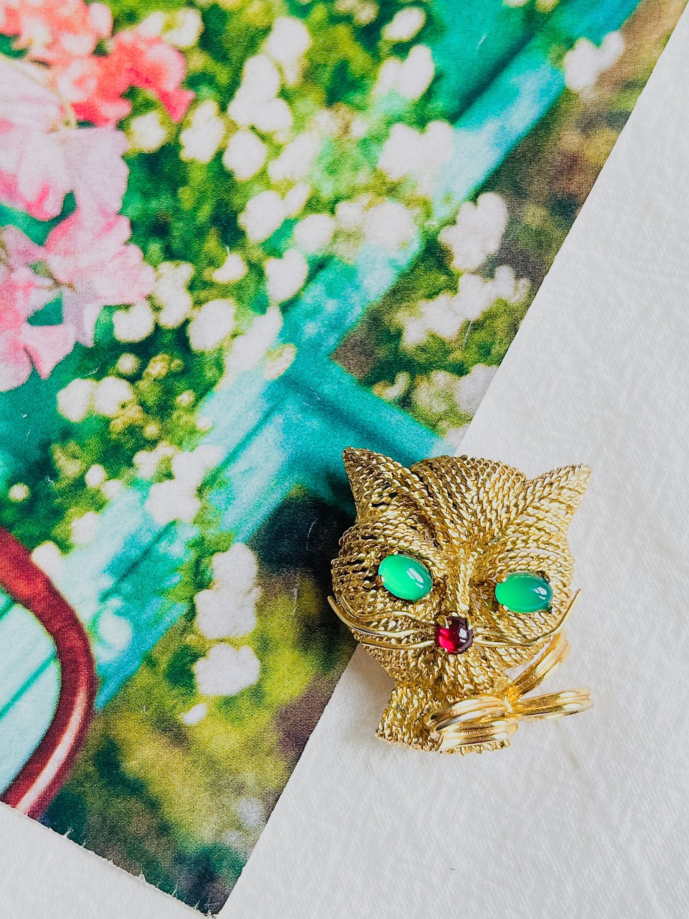 Dior Cat Brooch - Etsy