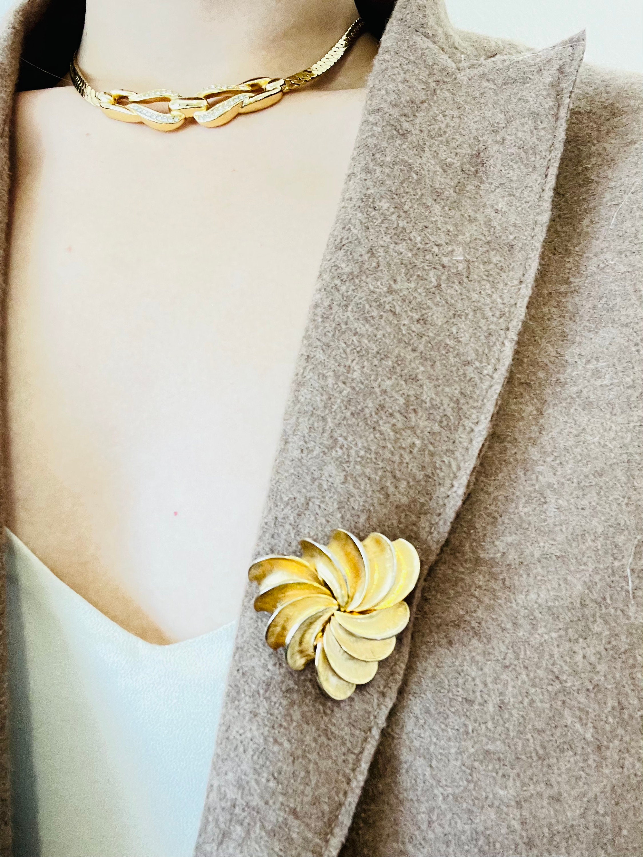 Christian Dior ♡ Vintage ♡ broach CHRISTIAN DIOR Vintage Dior Logo Brooch - Etsy Canada