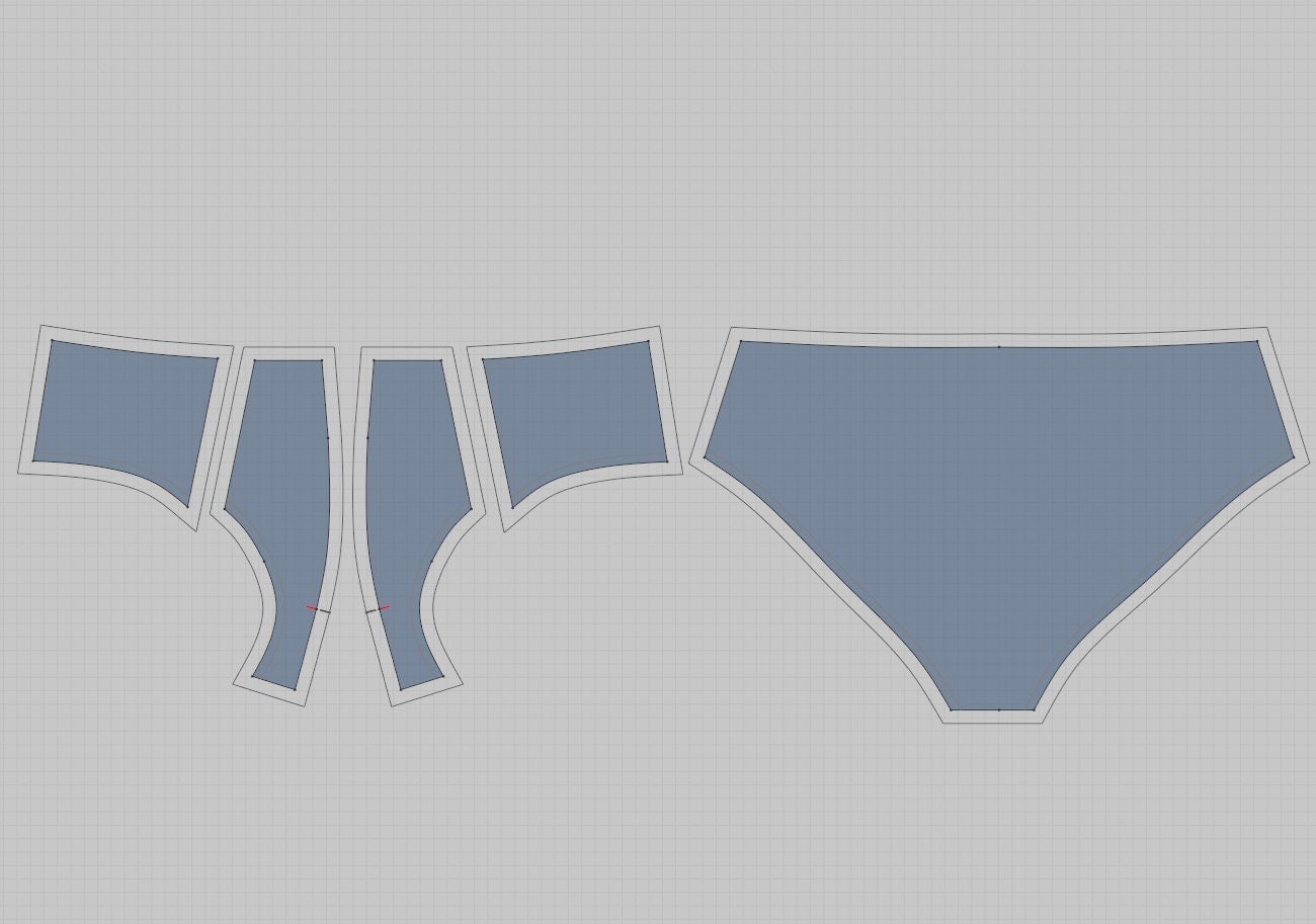 Patterns men Panties Mens lingerie Basic underwear PDF Etsy
