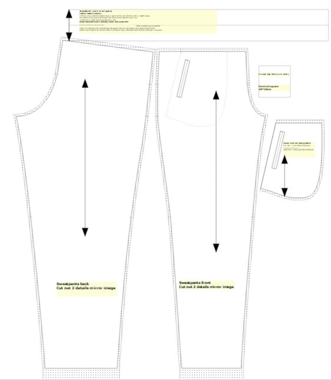 Sweatpants pattern Women’s Joggers women sport suit | Etsy