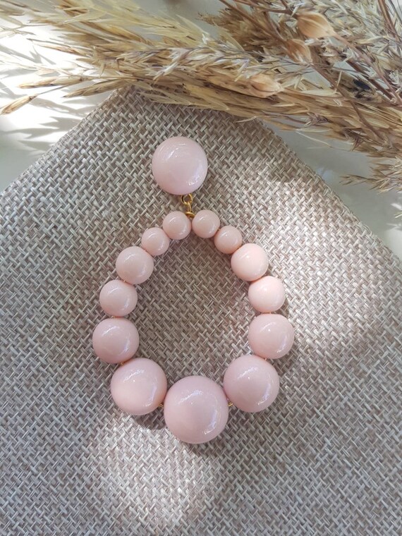 Pearl creole earrings deals