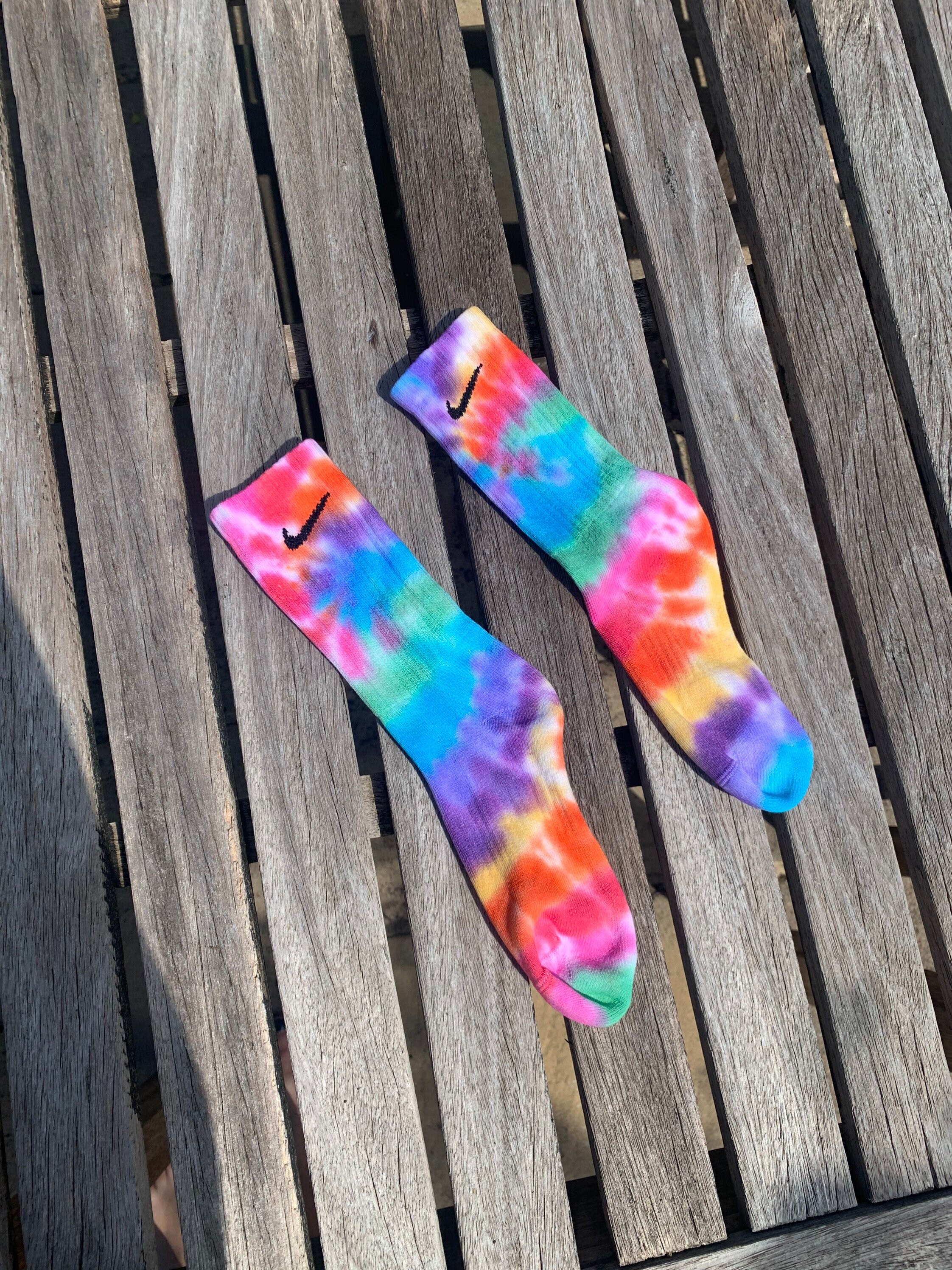 nike socks multicolor
