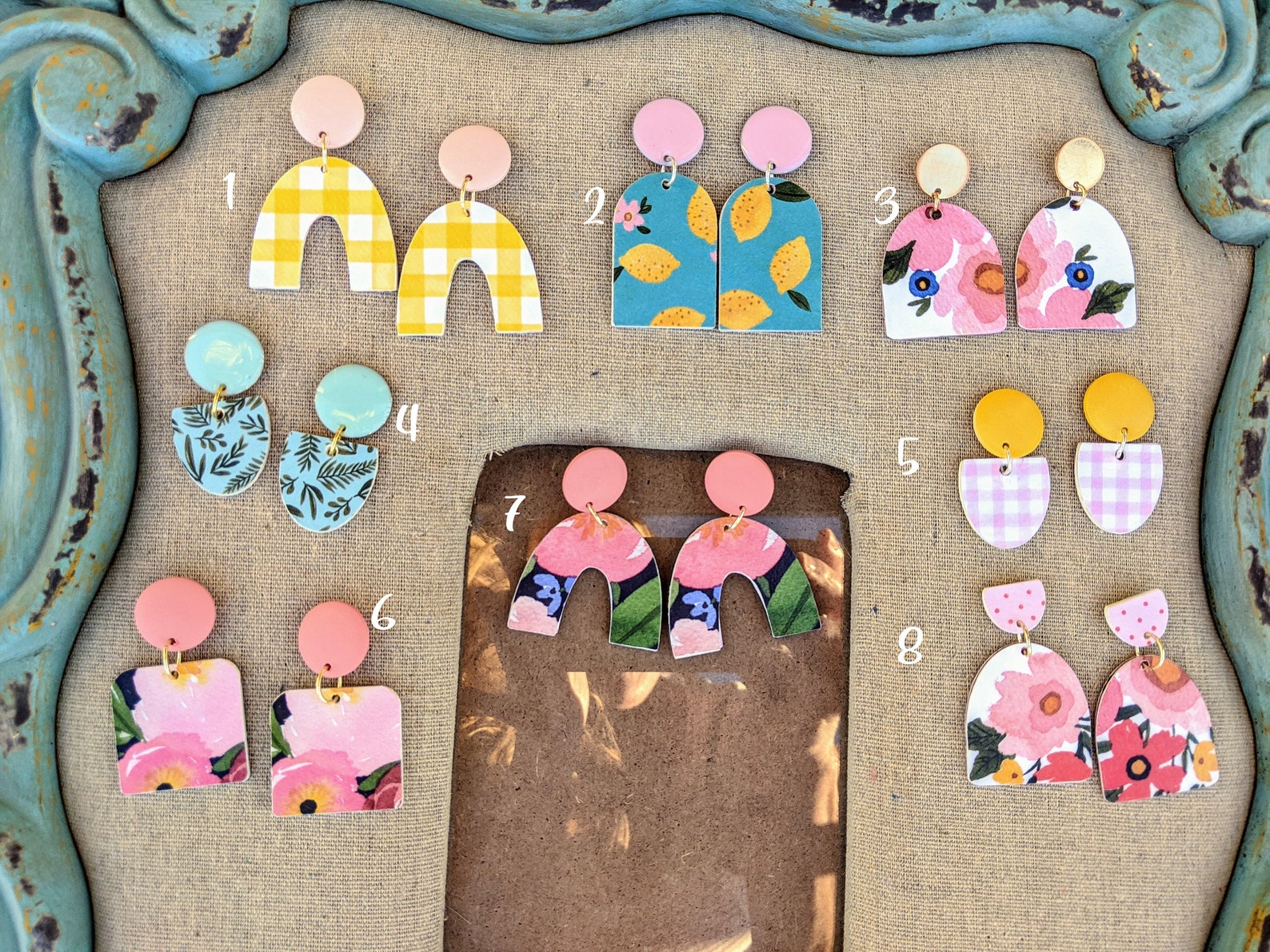 Paper earring kit Etsy