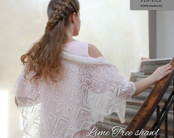 Lime Tree shawl pattern