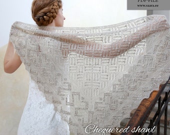 Chequered shawl pattern