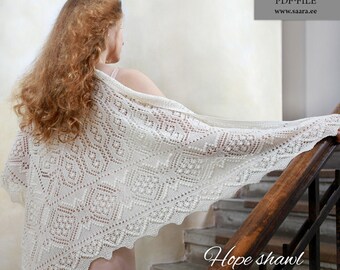 Hope shawl pattern