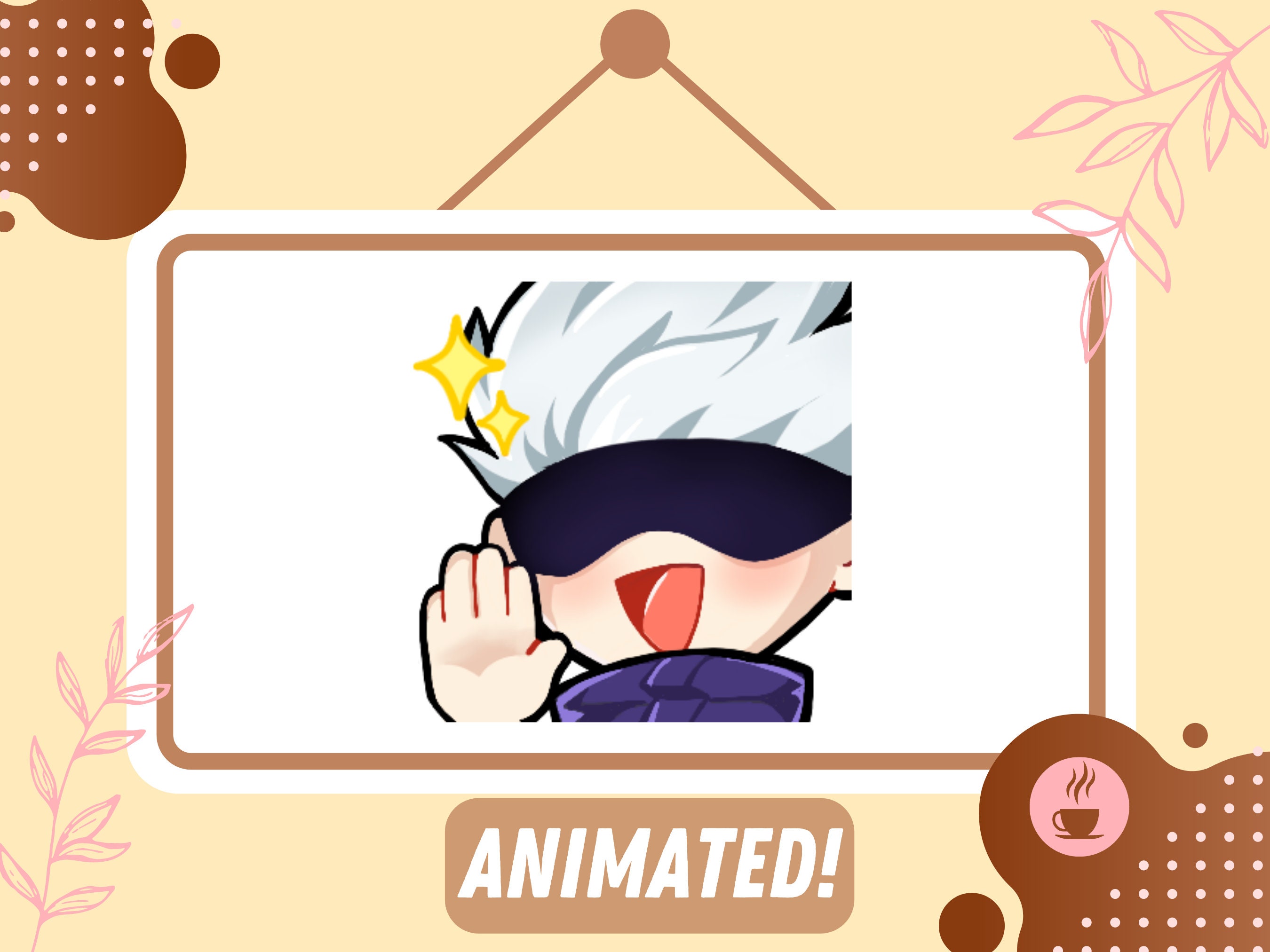 ANIMATED wave Emote / Animated Anime Emote for Etsy Canada