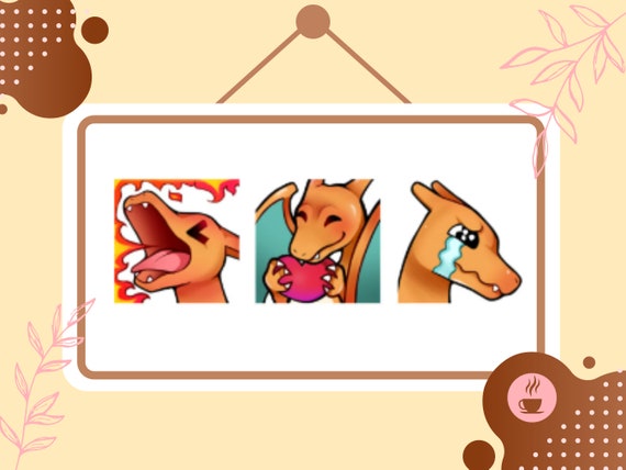 Charizard Emote Bundle Pokemon Emotes Emotes for Twitch and