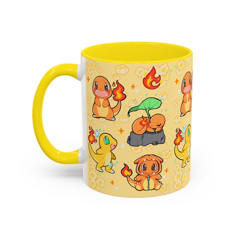 Poke Mug: #4 / Anime and Gaming Home decor / Kawaii Gift / Poke Birthday / Personalized Mug / gamer gifts / gaming decor / poke gift image 7