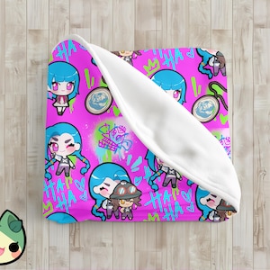 Arcane Jinx Samtdecke: Gemütliches Gaming Dekor, Valentinstagsgeschenk