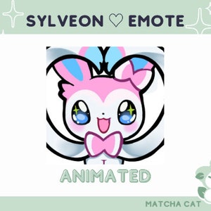 Animated Sylvie Emote / Kawaii Poke Emote for streaming Discord Twitch Youtube / Funny Anime Gaming Asset / Pay2use emotes for girly gamers