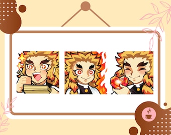 Hashira Anime Emote Bundle for Twitch and Discord