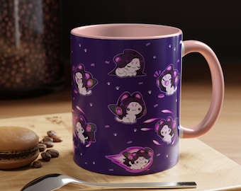 Tazza di League of Legends: Kitty Kai'sa / Tazza anime e videogiochi TCG / Merchandising di Riftbound / Tazza personalizzata regalo