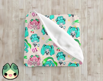 Coperta di peluche Miku: coperta da gioco anime