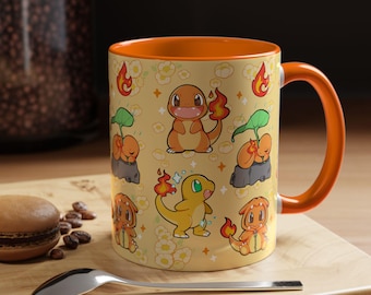 ポケマグ：＃4 / アニメとゲームのホームデコレーション / かわいいギフト / ポケ誕生日 / パーソナライズされたマグ / ゲーマーギフト / ゲームデコレーション / ポケギフト