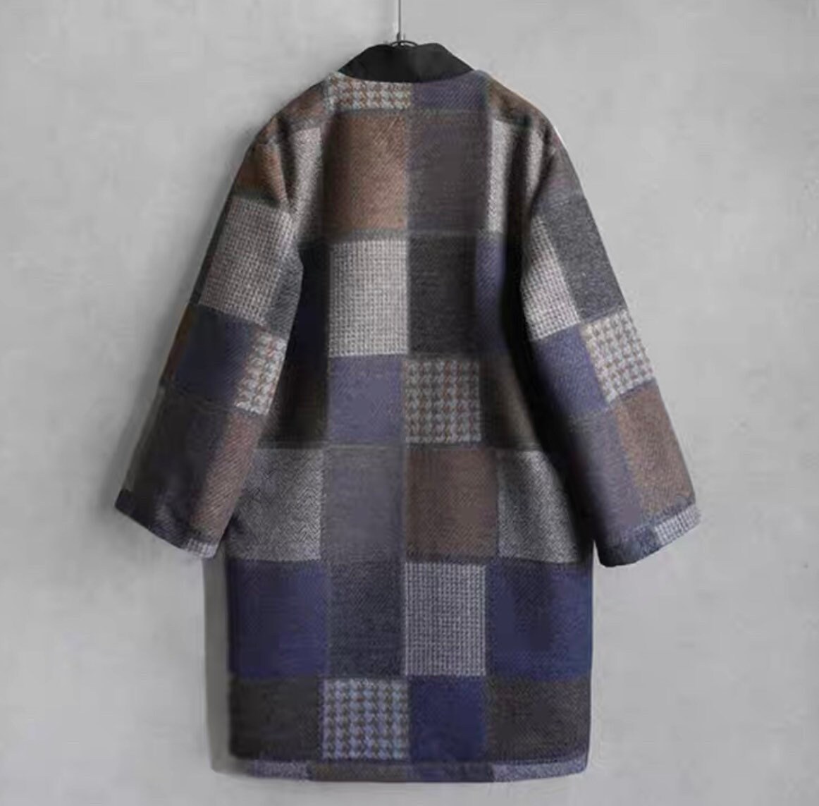 Indigo Union Handmade Brown Checked Cotton With Warm Flannel - Etsy