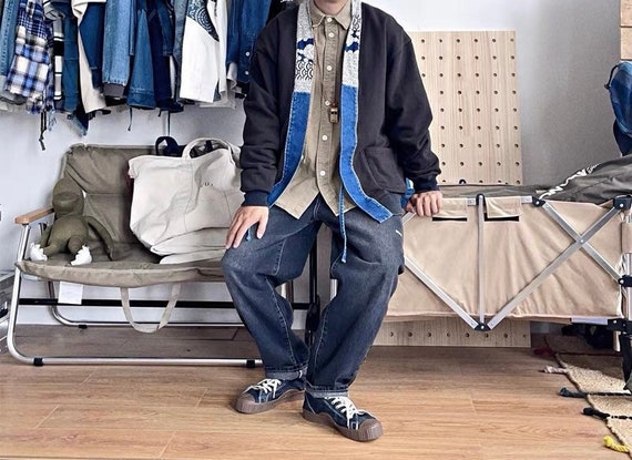 Denim haori deals