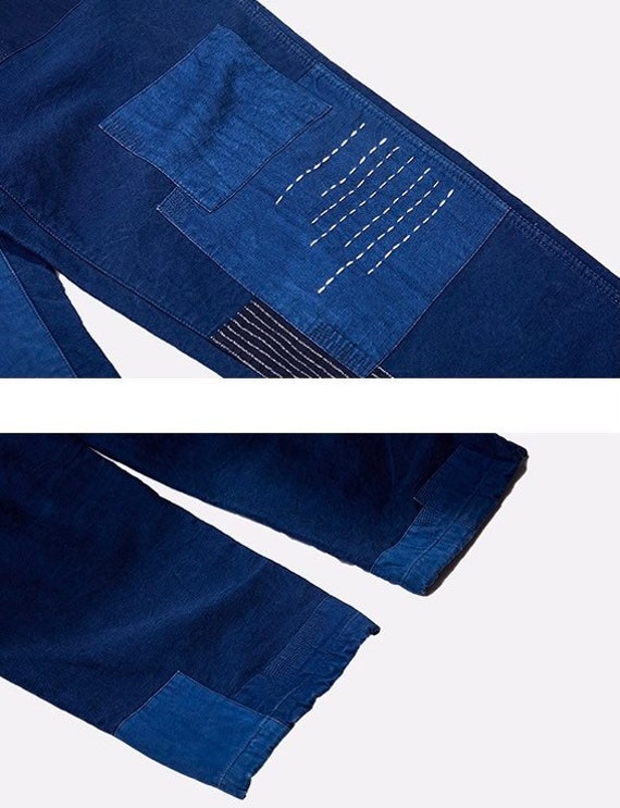 Indigo Union Blau Bio Pflanzengefärbt Handgemachte Unisex