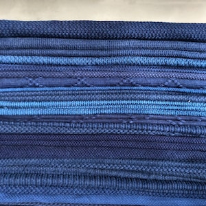 Japanese Scraps Remnants Patches Package | Organic Indigo Dye | Blue Kendo | 1200 grams | Mixed Fabric Scraps | DIY | Zero Waste
