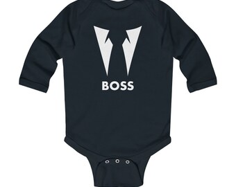 Boss Baby Onesie | Baby's Birthday Bodysuit | Matching Family Outfits | Boss Family Shirts | Birthday Party T Shirts