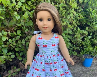 Maxi Halter Dress Pattern for 18" dolls