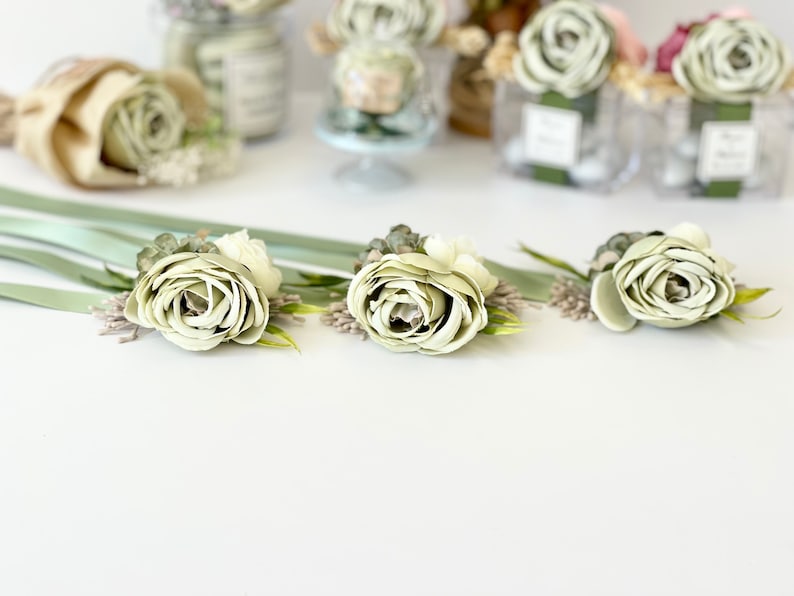 Wedding Corsages Wrist Corsage Rustic Wedding Corsage Saga Etsy