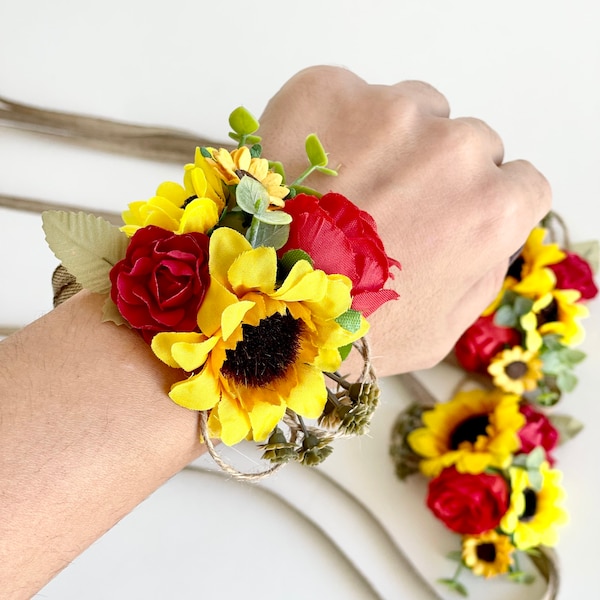 Sunflower Wedding Bouquet Etsy