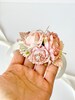 Wedding Corsages, Wrist Corsage, Wedding Corsage, Peach Corsage, Blush Corsage, Bridesmaids Corsage, Bridal Bracelets, Blush Boutonnière 