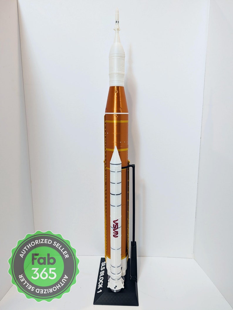 NASA SLS Artemis Space Launch System Block 1, Detailed Model 1:144 ...