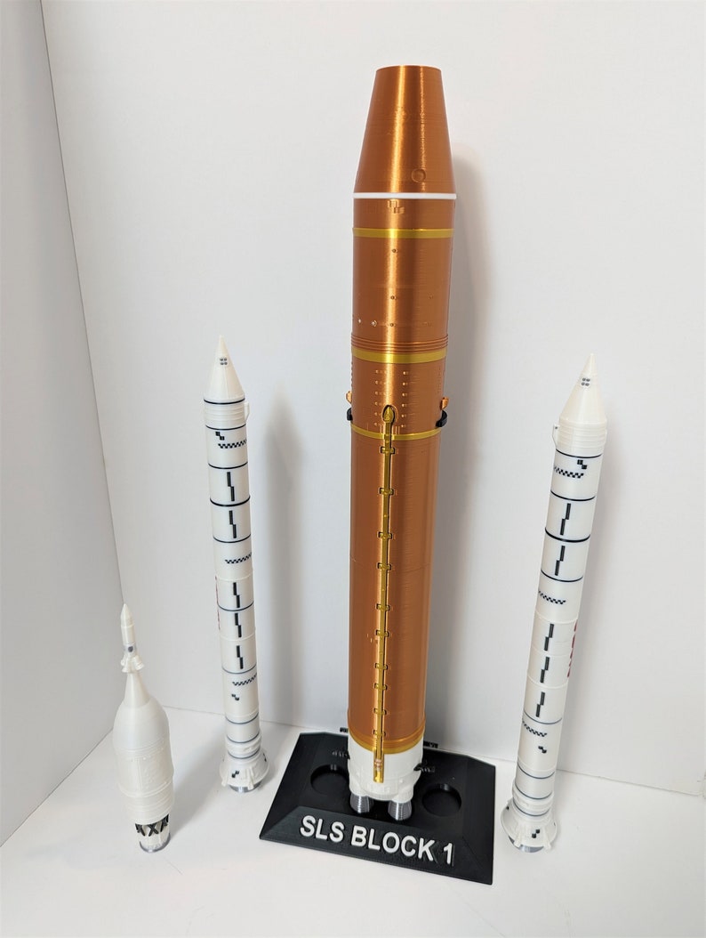 NASA SLS Artemis Space Launch System Block 1, Detailed Model 1:144 ...
