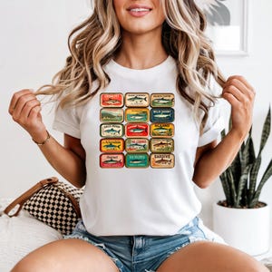 Tinned Fish Shirt Mermaid Sardine Graphic Tee | La Dolce Vita Amalfi Aesthetic Oversized Comfort T-Shirt