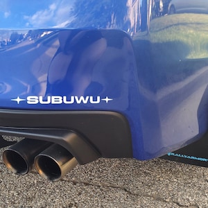 Subuwu Vinyl Decals - 4, 6 & 8 Inches