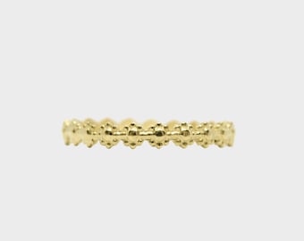 Gold stacking Ring