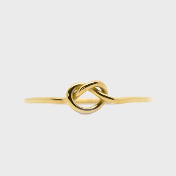 Gold Love Knot Ring