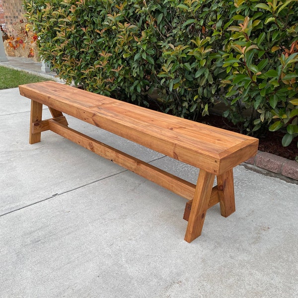 Outdoor Bench - Etsy