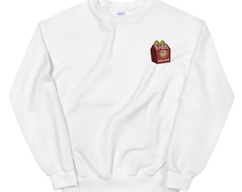 Unisex "I'm the Whole Damn Meal" Embroidered Crewneck Sweatshirt | Available in 4 Colors | Sizes S-5X