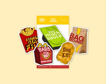 Fast Foodie Sticker Pack