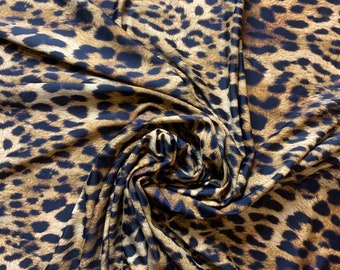 Leoparden Print Spandex Stoff für Kostüme & Bekleidung, Meterware