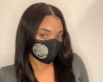 Strass Löwe Sternzeichen Gesichtsmaske: Astrologie Geschenk