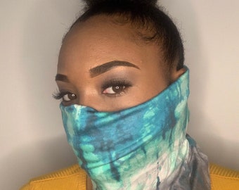 Tie Dye Neck Gaiter: UPF50 Sonnenschutz, multifunktional