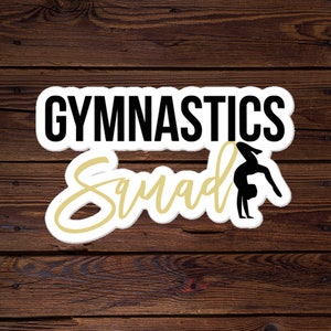 Gymnastiek Sticker, Gymnastiek Geschenken, Verjaardagscadeau, Tienermeisje Geschenken,