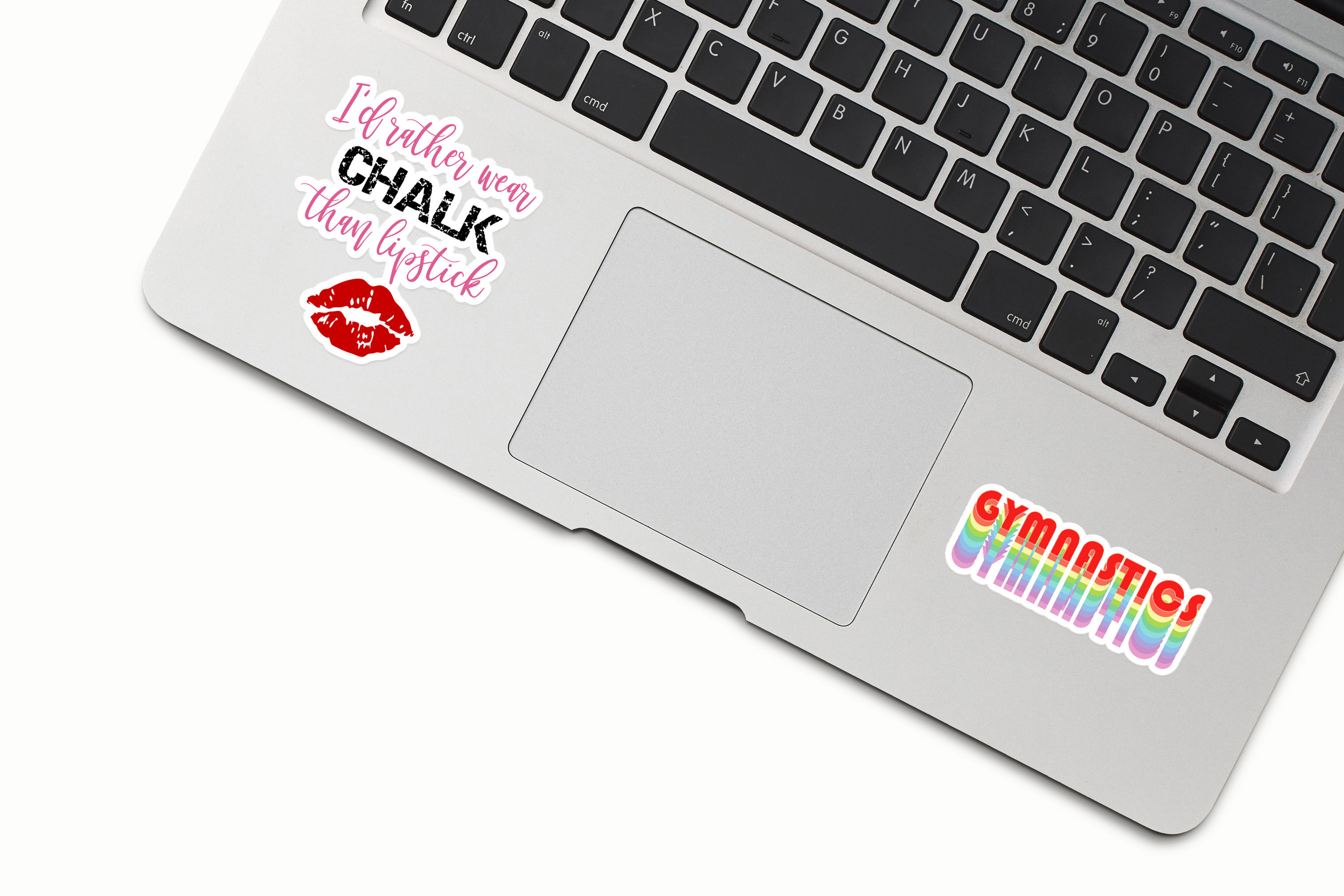 Gymnastics Mom Die-Cut Vinyl Decal - Black, 5.3 X 3.5 Inches, For Wall Or Laptop - View #3